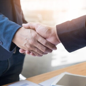 two confident business man shaking hands during a meeting in the office success dealing greeting and partner concept 1423 185